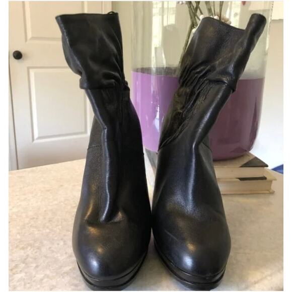 Michael Kors Scrunch Ankle Booties Platform 7 - Picture 6 of 8